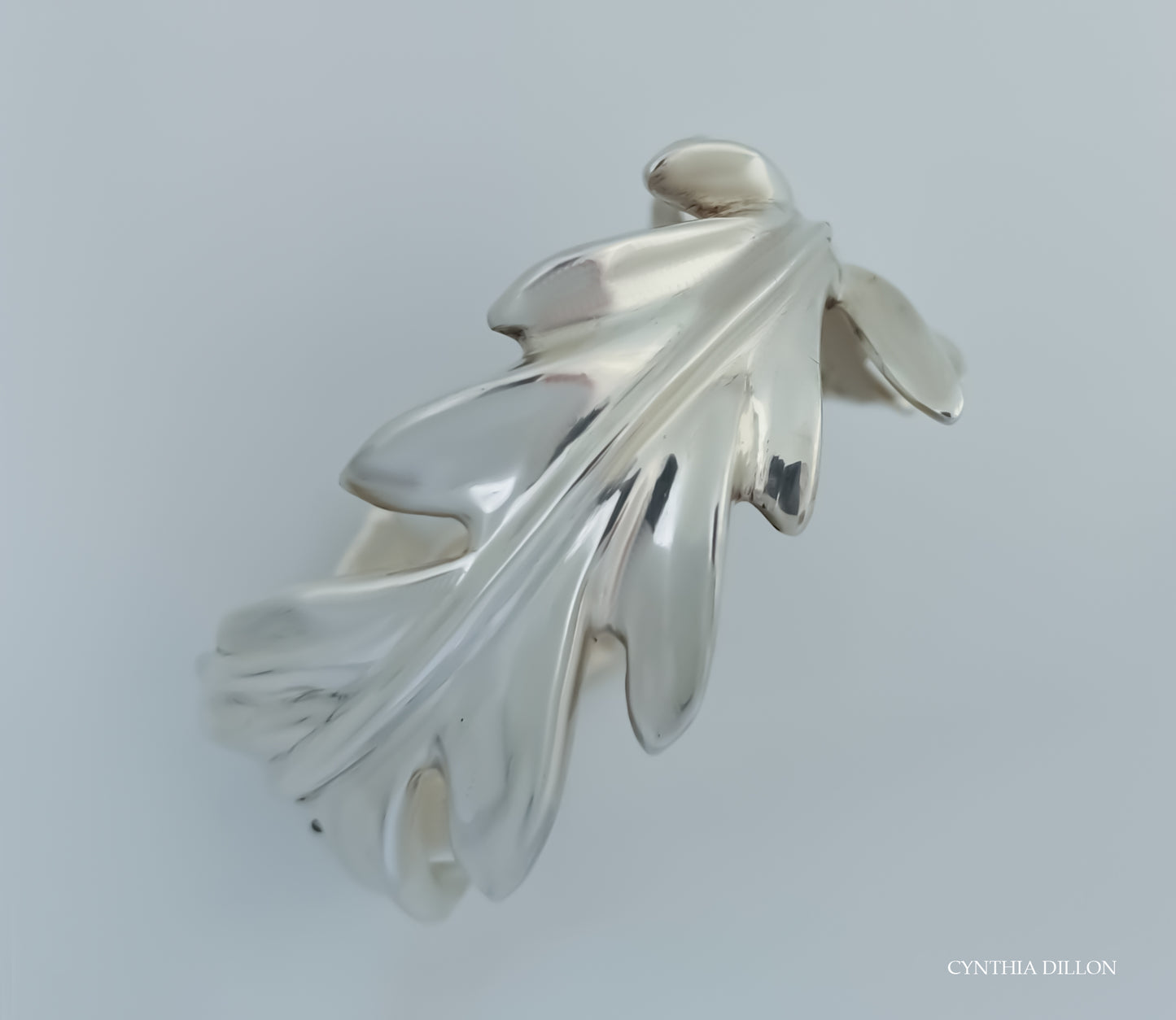Bracelet - "Another Leaf" in Sterling Silver
