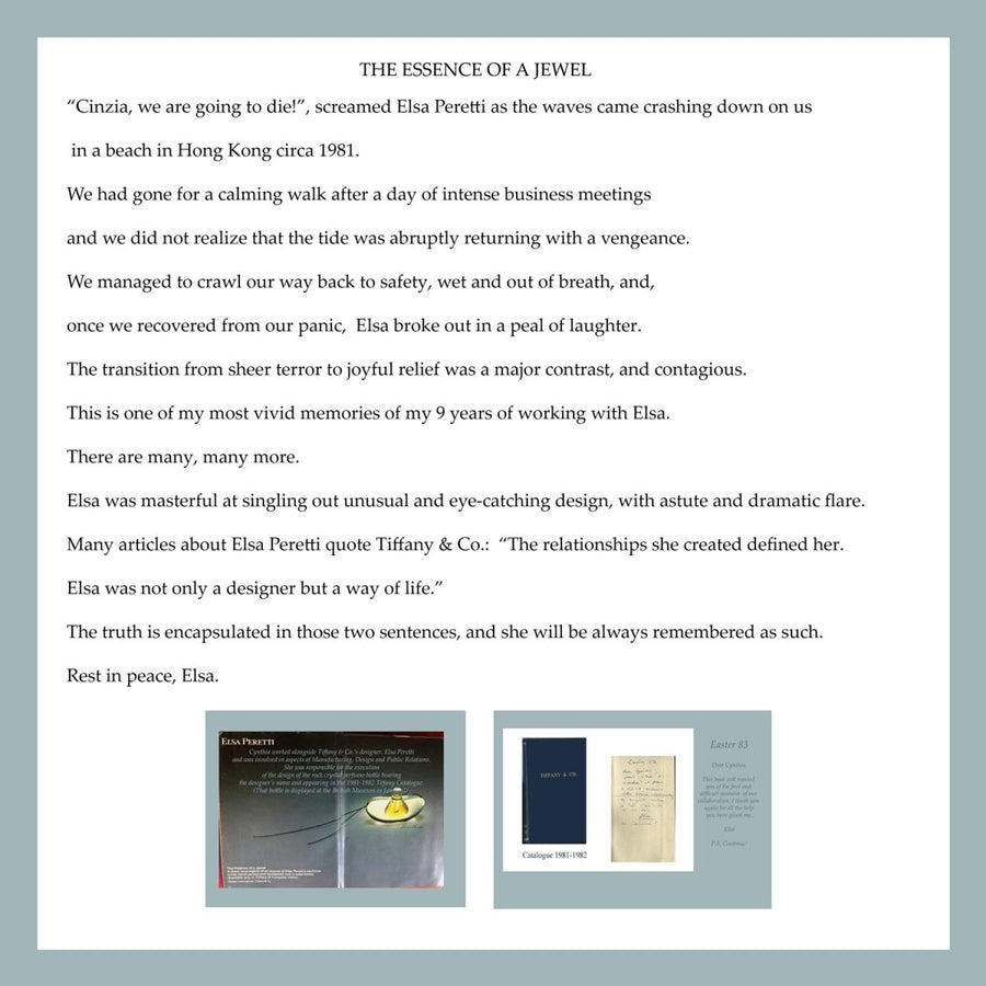 The Essence of a Jewel ~ Elsa Peretti