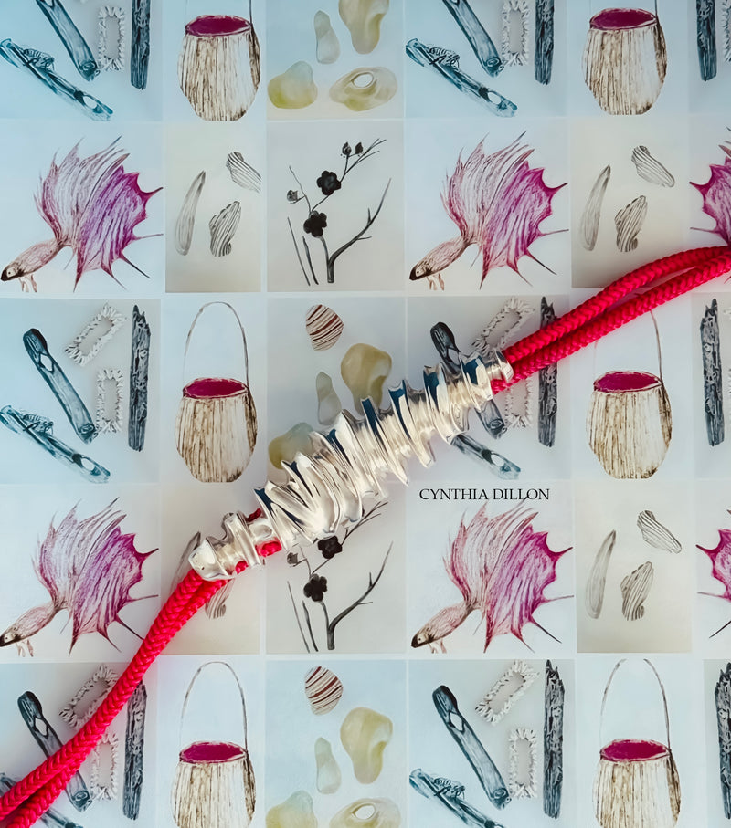 Buckles ~ Sculpted "B" Buckle in Sterling Silver