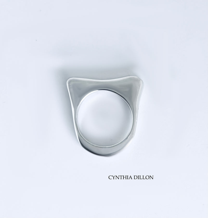Rings ~ "Twin Peaks" ring in Sterling Silver