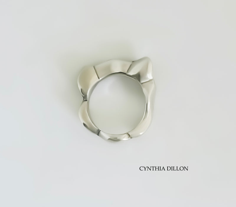 Rings ~ "Rocks" ring in Sterling Silver