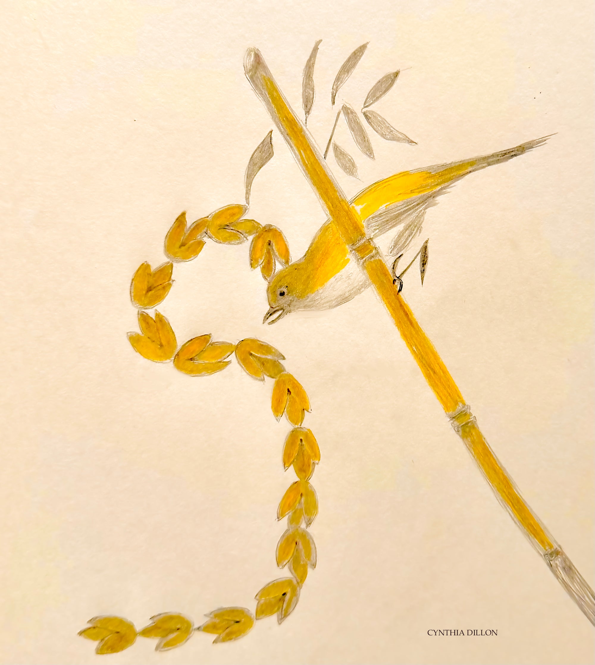 Necklace ~ Sculpted "Tulips" in Sterling Silver