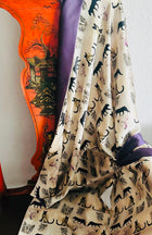 Kimono - Cats...in the Wild.  Kimono in 100% Silk