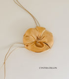 Pendant - Sculpted  "Flower" in S/S on a16"  Cord