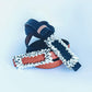 Buckles ~ Sculpted "Lava" Belt Buckle with Reversible Leather  Belt