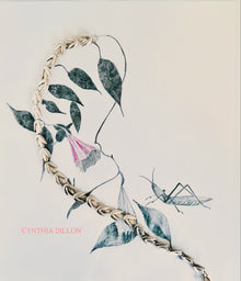 Necklace ~ Sculpted "Tulips" in Sterling Silver
