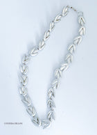 Necklace ~ Sculpted "Tulips" in Sterling Silver