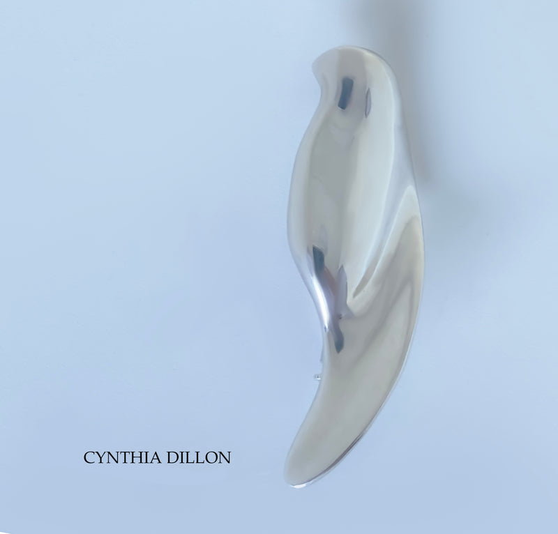 Brooches - Sculpted "Bird" in S/S