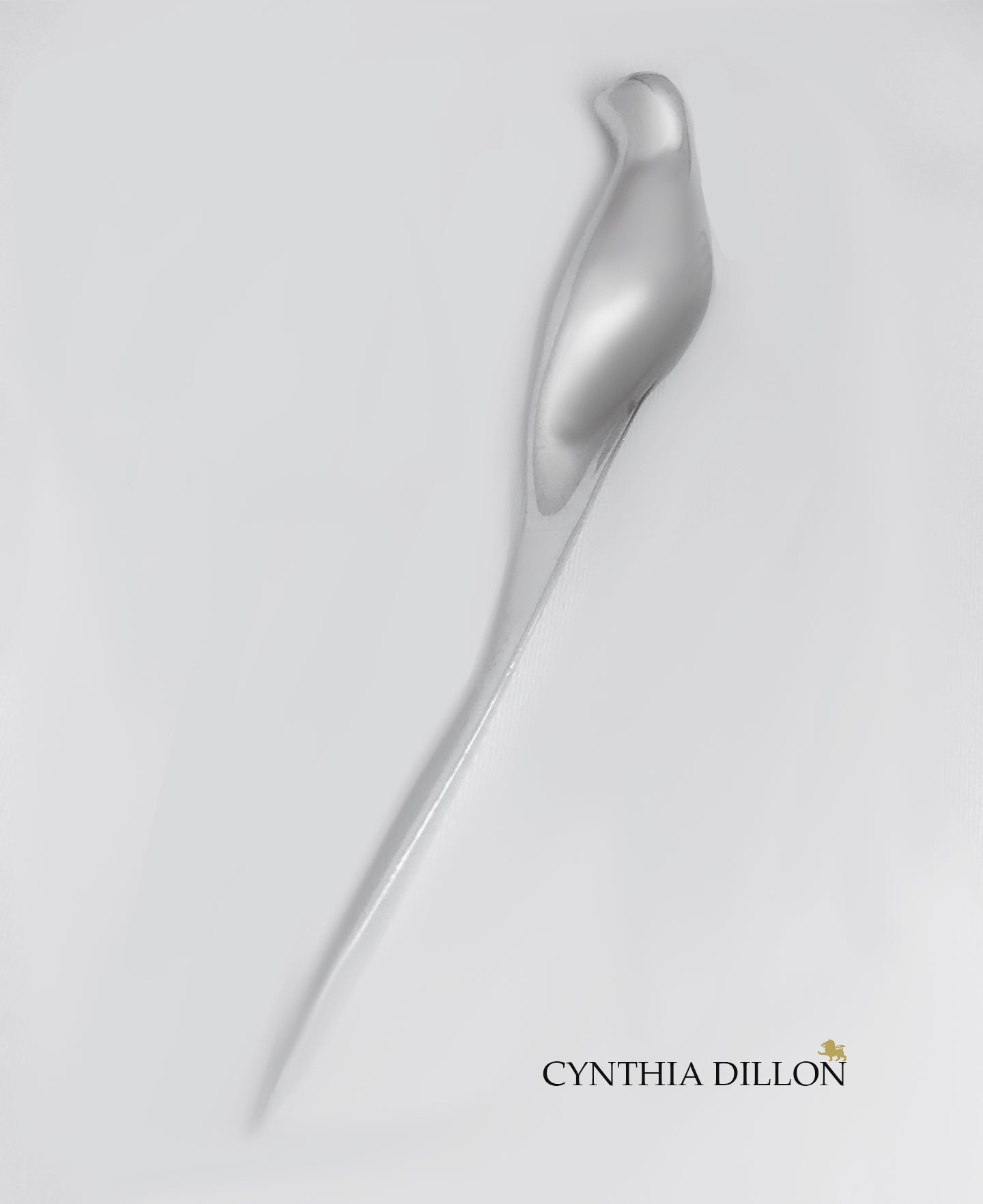 Objects ~  Sculpted "Bird" Letter Opener in Sterling Silver