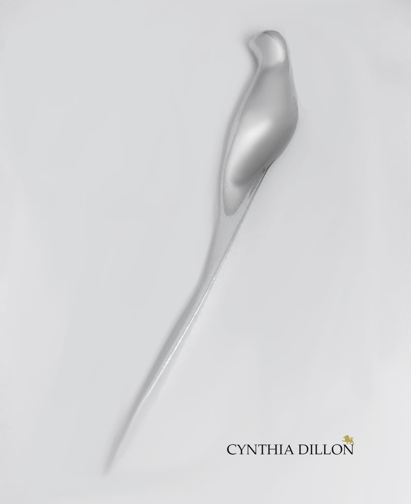 Objects ~  Sculpted "Bird" Letter Opener in Sterling Silver