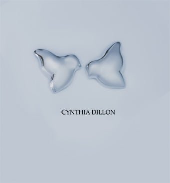 Earrings ~  Sculpted "Robins" in Sterling Silver (Small)