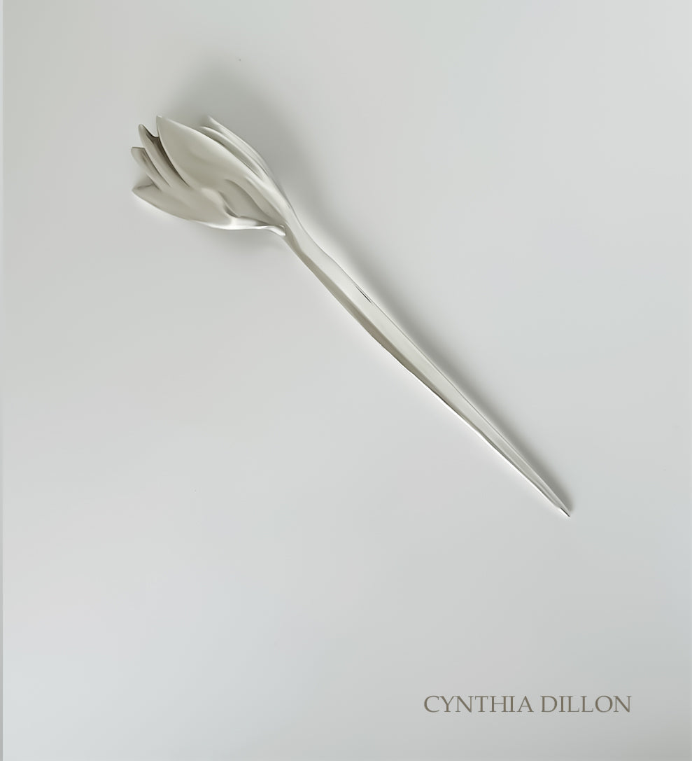 Objects ~ Sculpted "Tulip" Letter Opener in Sterling Silver